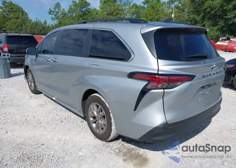 2022 Toyota Sienna Xle из США, поврежденный, VIN 5TDJRKEC9NS127830